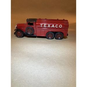 1930 Diamond T Fuel Tanker TEXACO 1990 ERTL TRUCK BANK Limited Edition #7